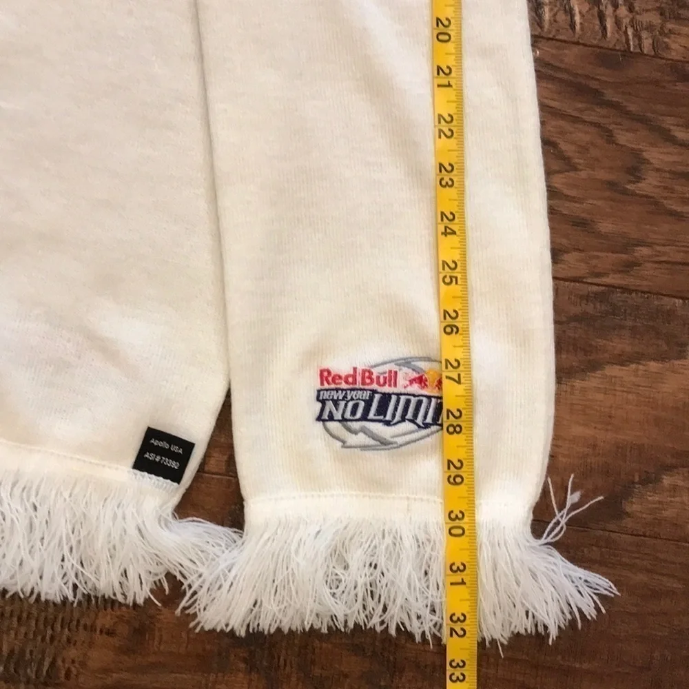 Red Bull new year no limits white scarf Apollo USA